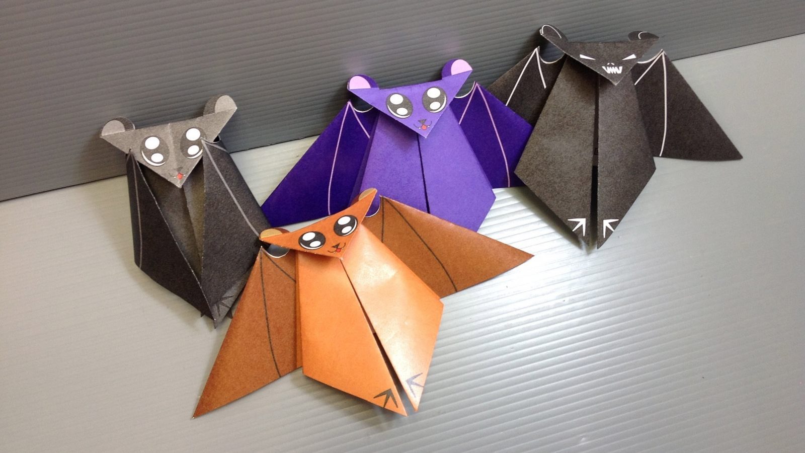 Murciélagos de papel