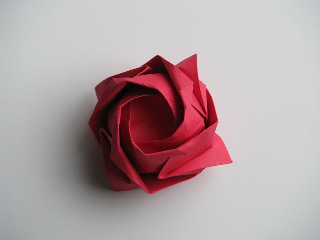 Rosa de papel