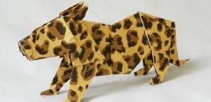 Figuras de animales de papel