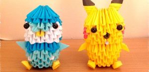 Figuras Pokemon de papel